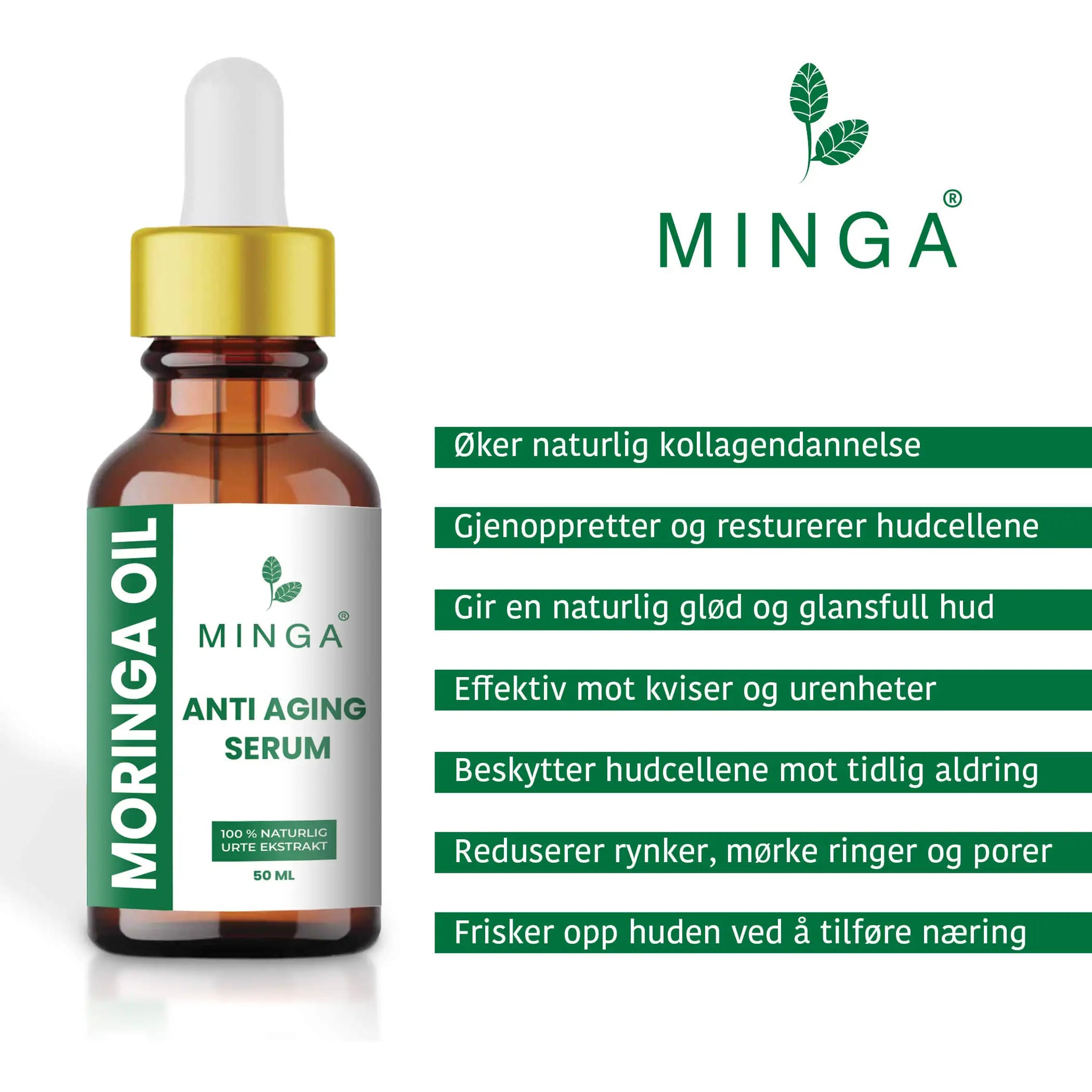 Moringa Oil – Anti Aging Serum – 50 ml