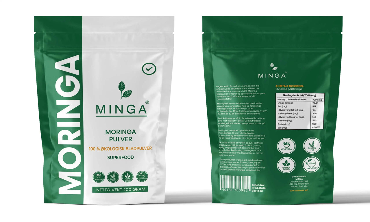 Organic Moringa Powder – 200 g